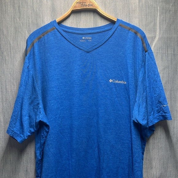 Columbia blue short sleeve shirt size XL - Picture 3 of 8